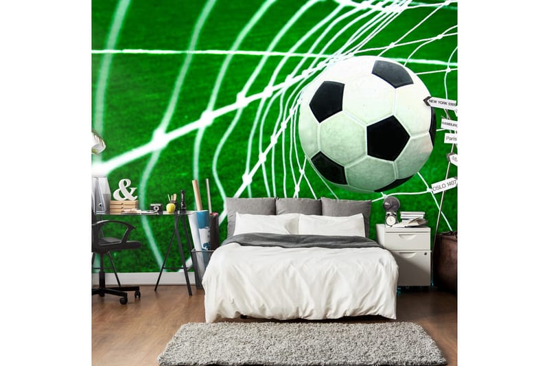 Fototapet Mål! 250x193 - Artgeist sp. z o. o. - Innredning - Veggdekorasjon - Tapeter - Fototapeter