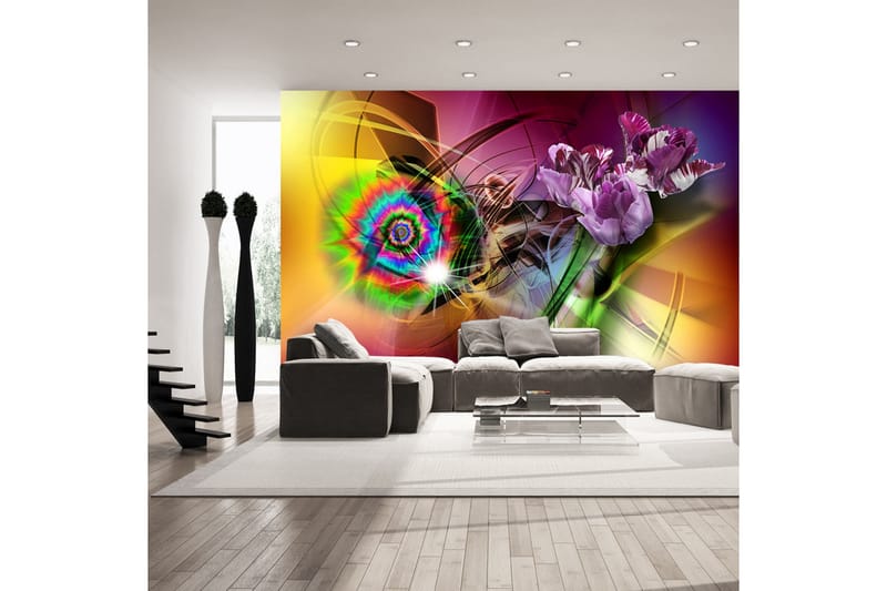 Fototapet Magic Light Of Colors 300x210 - Artgeist sp. z o. o. - Innredning - Veggdekorasjon - Tapeter - Fototapeter