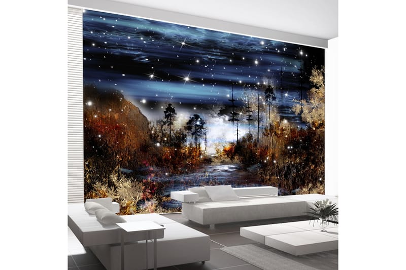 Fototapet Magical Forest 100x70 - Artgeist sp. z o. o. - Innredning - Veggdekorasjon - Tapeter - Fototapeter