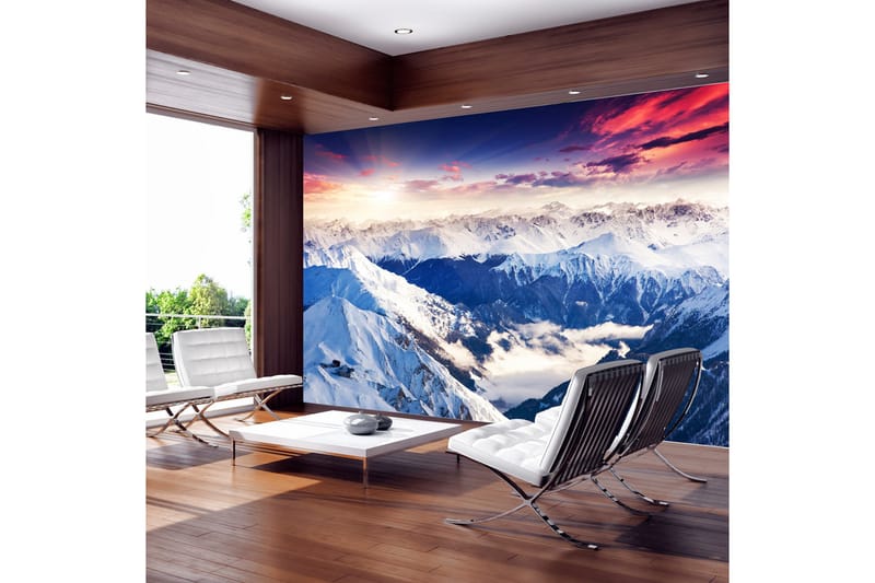 Fototapet Magnificent Alps 100x70 - Artgeist sp. z o. o. - Fototapeter