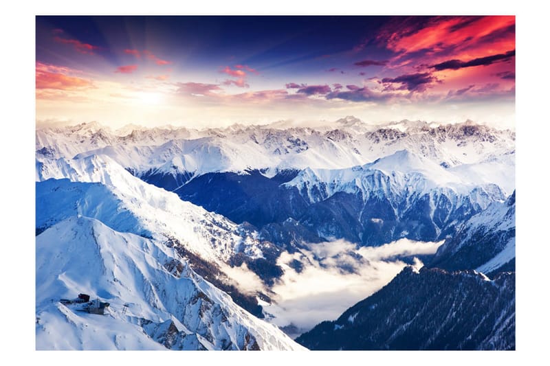 Fototapet Magnificent Alps 300x210 - Artgeist sp. z o. o. - Innredning - Veggdekorasjon - Tapeter - Fototapeter