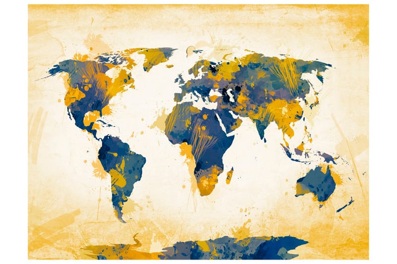 Fototapet Map Of The World Sun And Sky 300x231 - Artgeist sp. z o. o. - Innredning - Veggdekorasjon - Tapeter - Fototapeter