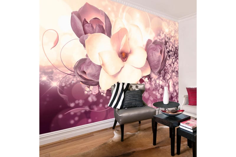 Fototapet Maroon Charm 250x175 - Artgeist sp. z o. o. - Innredning - Veggdekorasjon - Tapeter - Fototapeter