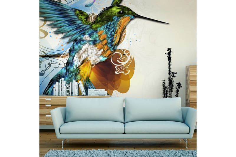 Fototapet Marvelous Bird 250x193 - Artgeist sp. z o. o. - Innredning - Veggdekorasjon - Tapeter - Fototapeter