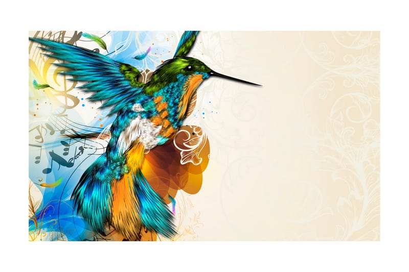 Fototapet Marvelous Bird 450x270 - Artgeist sp. z o. o. - Innredning - Veggdekorasjon - Tapeter - Fototapeter