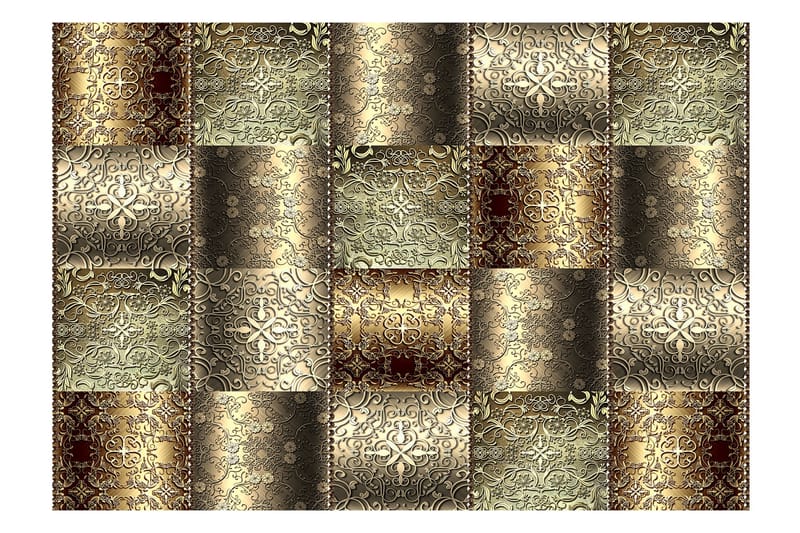 Fototapet Metal Plates 400x280 - Finnes i flere størrelser - Innredning - Veggdekorasjon - Tapeter - Fototapeter