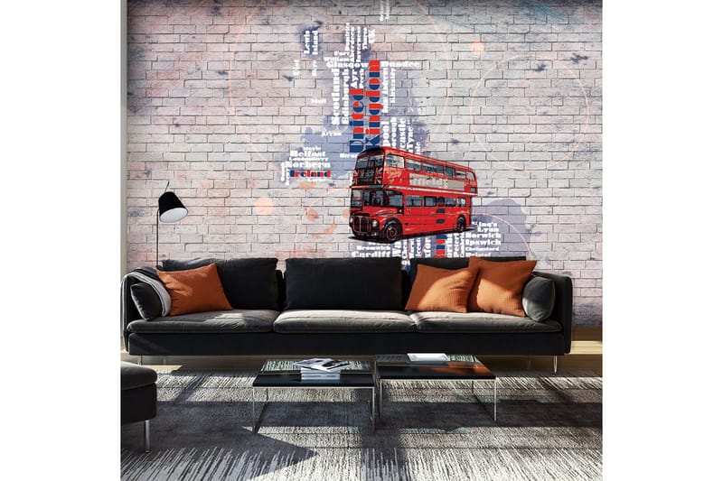 Fototapet Min London 450x270 - Artgeist sp. z o. o. - Innredning - Veggdekorasjon - Tapeter - Fototapeter