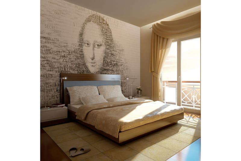 Fototapet Mona Lisa Tanks 200x154 - Artgeist sp. z o. o. - Innredning - Veggdekorasjon - Tapeter - Fototapeter