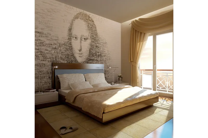 Fototapet Mona Lisa Tanks 200x154 - Artgeist sp. z o. o. - Innredning - Veggdekorasjon - Tapeter - Fototapeter