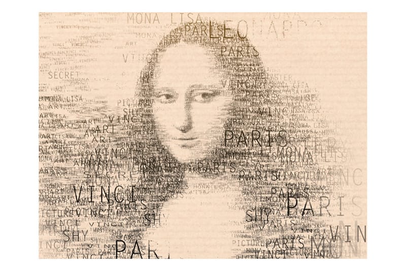Fototapet Mona Lisa Tanks 200x154 - Artgeist sp. z o. o. - Innredning - Veggdekorasjon - Tapeter - Fototapeter