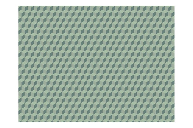 Fototapet Monokromatiske Kuber 400x309 - Artgeist sp. z o. o. - Innredning - Veggdekorasjon - Tapeter - Fototapeter