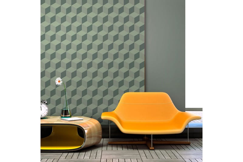 Fototapet Monokromatiske Kuber 400x309, Artgeist sp. z o. o.