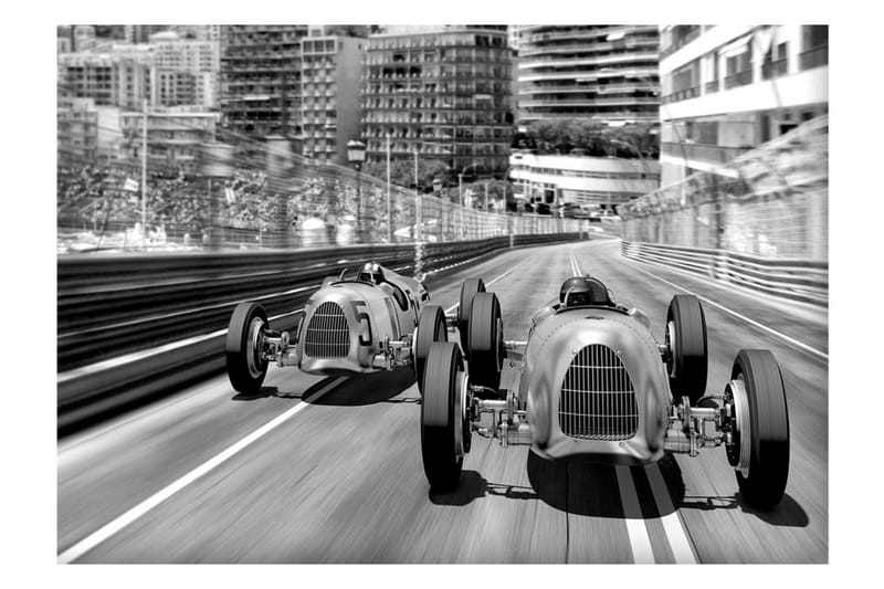 Fototapet Monte Carlo Race 100x70 - Innredning - Veggdekorasjon - Tapeter - Fototapeter