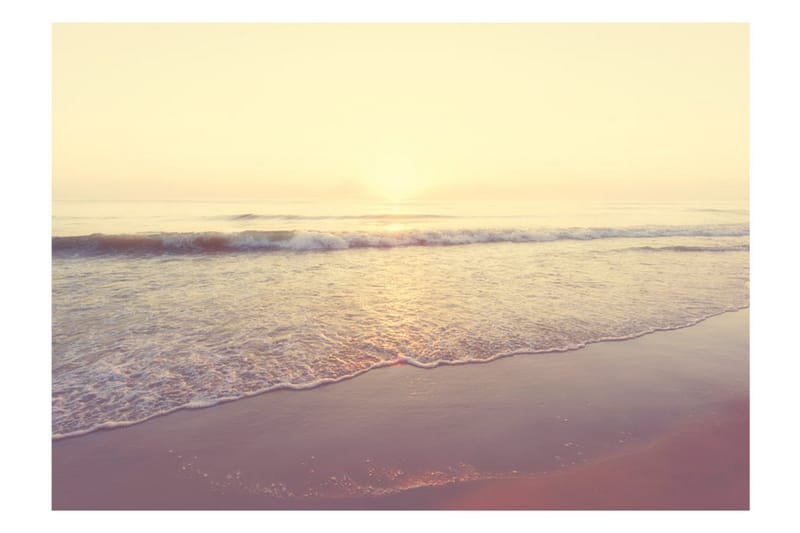 Fototapet Morning On The Beach 100x70 - Artgeist sp. z o. o. - Innredning - Veggdekorasjon - Tapeter - Fototapeter
