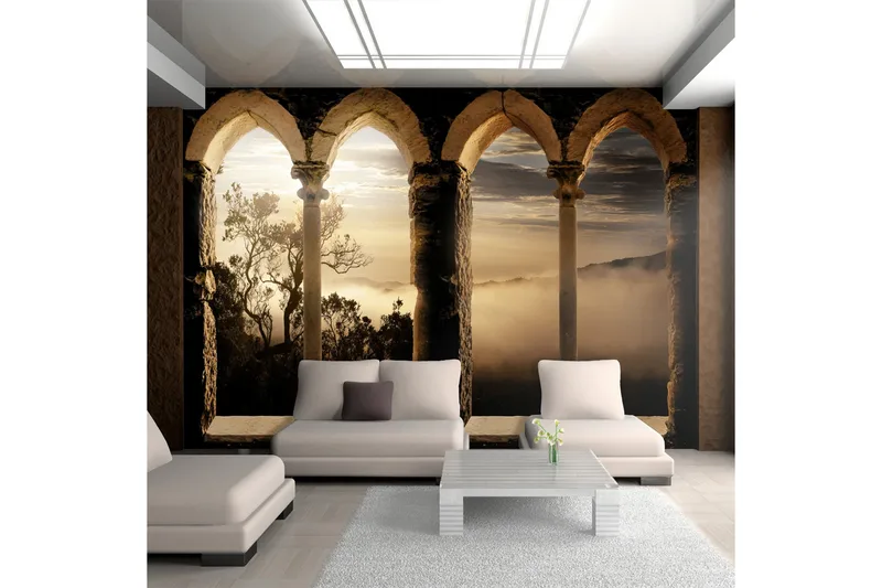 Fototapet Mountain Monastery 250x175, Artgeist sp. z o. o.