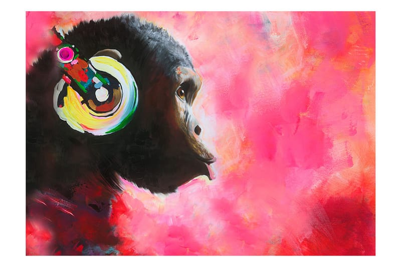 Fototapet Music World 350x245 - Artgeist sp. z o. o. - Innredning - Veggdekorasjon - Tapeter - Fototapeter