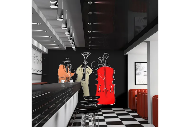 Fototapet Musical Instruments Jazz 300x231, Artgeist sp. z o. o.