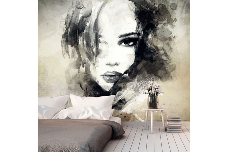 Fototapet Mysterious Girl 300x210 - Artgeist sp. z o. o. - Innredning - Veggdekorasjon - Tapeter - Fototapeter
