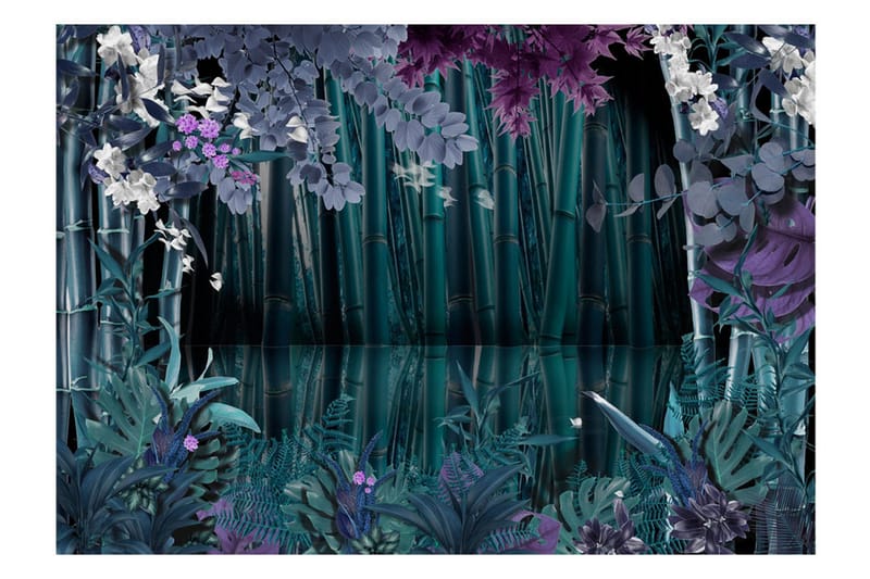 Fototapet Mysterious Night 200x140 - Artgeist sp. z o. o. - Innredning - Veggdekorasjon - Tapeter - Fototapeter