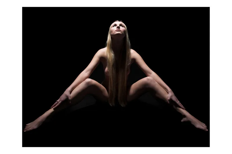 Fototapet Naked Symetri 200x154 - Artgeist sp. z o. o. - Innredning - Veggdekorasjon - Tapeter - Fototapeter