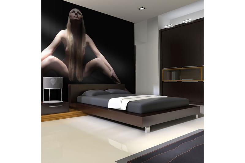 Fototapet Naked Symetri 200x154 - Artgeist sp. z o. o. - Innredning - Veggdekorasjon - Tapeter - Fototapeter