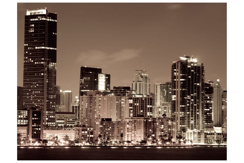Fototapet Nattliv Miami 400x309, Artgeist sp. z o. o.