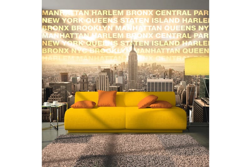 Fototapet Neighborhoods Of New York 300x210 - Artgeist sp. z o. o. - Innredning - Veggdekorasjon - Tapeter - Fototapeter