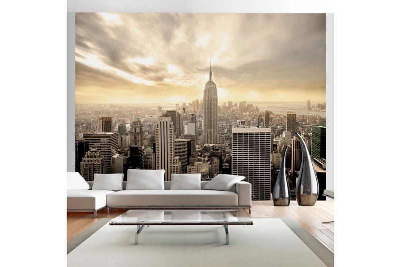 Fototapet New York Manhattan Morgengry 300x231 - Artgeist sp. z o. o. - Innredning - Veggdekorasjon - Tapeter - Fototapeter