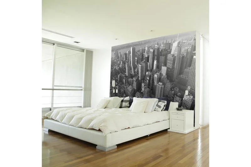 Fototapet New York Skyscrapers Bird's Eye View 250x193 - Artgeist sp. z o. o. - Innredning - Veggdekorasjon - Tapeter - Fototapeter