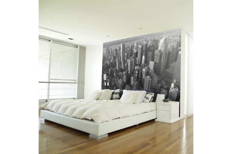 Fototapet New York Skyscrapers Bird's Eye View 400x309 - Artgeist sp. z o. o. - Innredning - Veggdekorasjon - Tapeter - Fototapeter