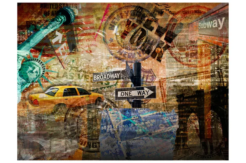 Fototapet New York Statue Of Liberty Brooklyn 250x193, Artgeist sp. z o. o.