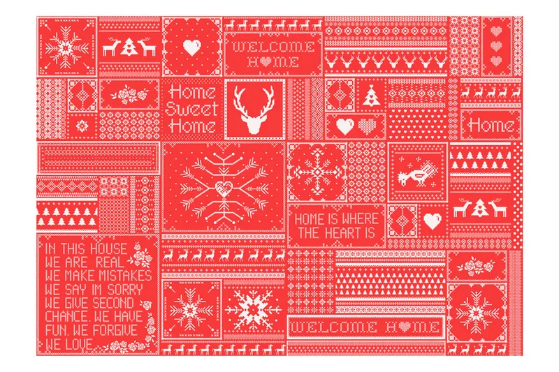 Fototapet Norwegian Composition 300x210, Artgeist sp. z o. o.