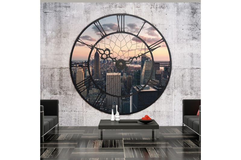 Fototapet NYC Time Zone 300x231 - Artgeist sp. z o. o. - Innredning - Veggdekorasjon - Tapeter - Fototapeter