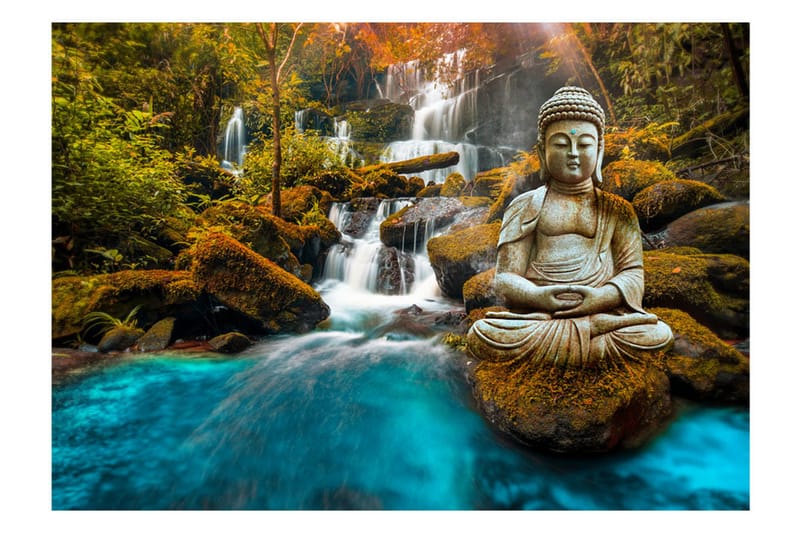 Fototapet Oasis Of The Soul 200x140 - Artgeist sp. z o. o. - Innredning - Veggdekorasjon - Tapeter - Fototapeter