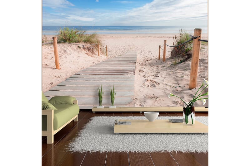 Fototapet On The Beach 350x245, Artgeist sp. z o. o.