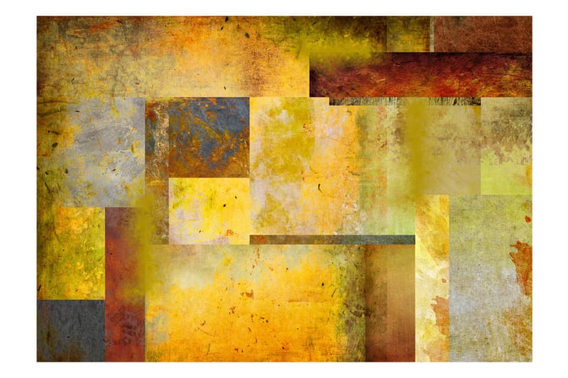 Fototapet Orange Hue Of Art Expression 350x245 - Artgeist sp. z o. o. - Innredning - Veggdekorasjon - Tapeter - Fototapeter