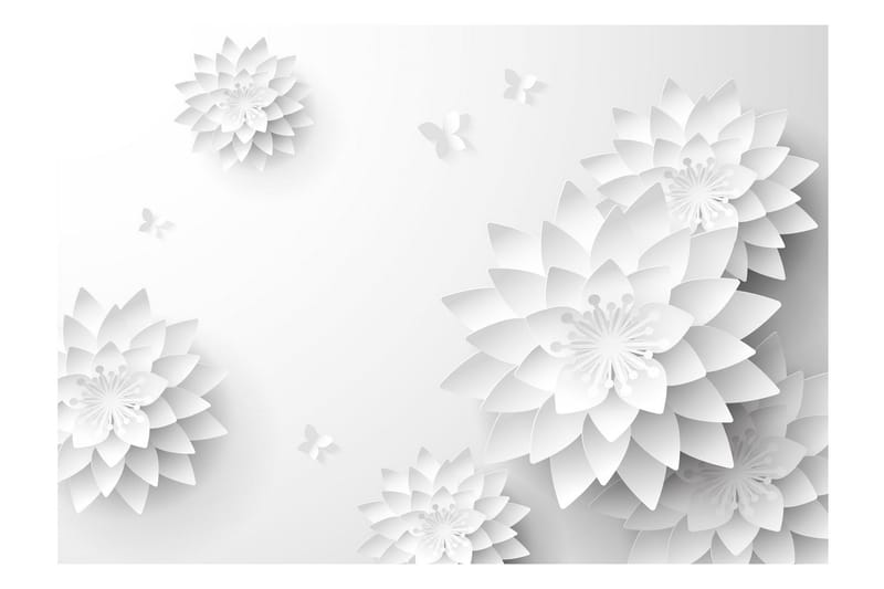 Fototapet Oriental Flowers 100x70 - Finnes i flere størrelser - Innredning - Veggdekorasjon - Tapeter - Fototapeter