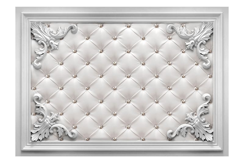 Fototapet Quilted Leather 400x280 - Artgeist sp. z o. o. - Innredning - Veggdekorasjon - Tapeter - Fototapeter