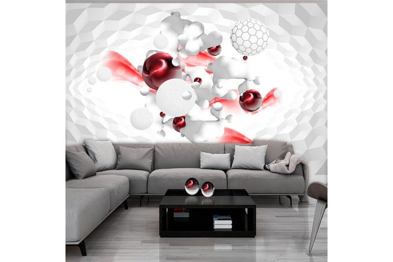 Fototapet Race Of Colors Rød 250x175, Artgeist sp. z o. o.