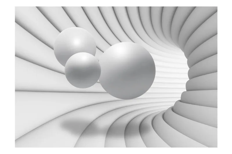 Fototapet Race Through The Tunnel 350x245 - Artgeist sp. z o. o. - Innredning - Veggdekorasjon - Tapeter - Fototapeter