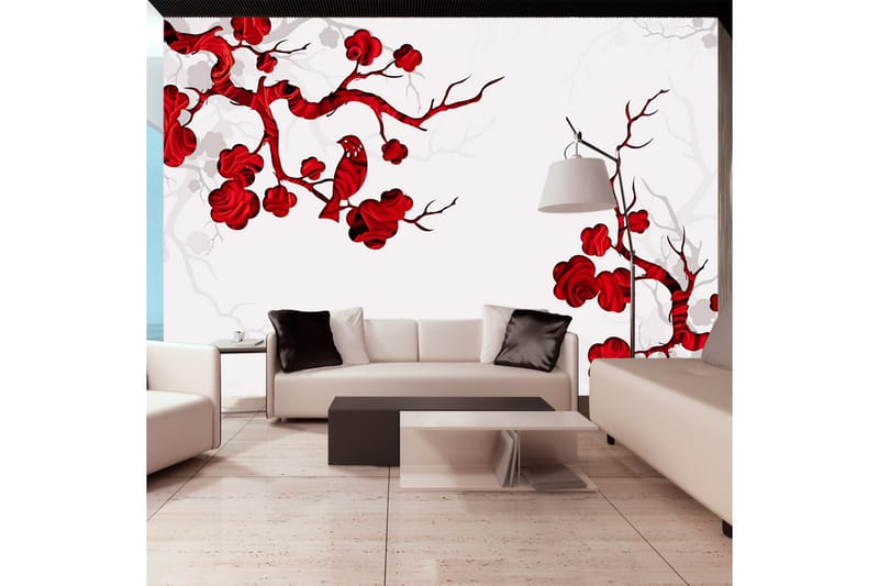 Fototapet Red Bush 200x140, Artgeist sp. z o. o.