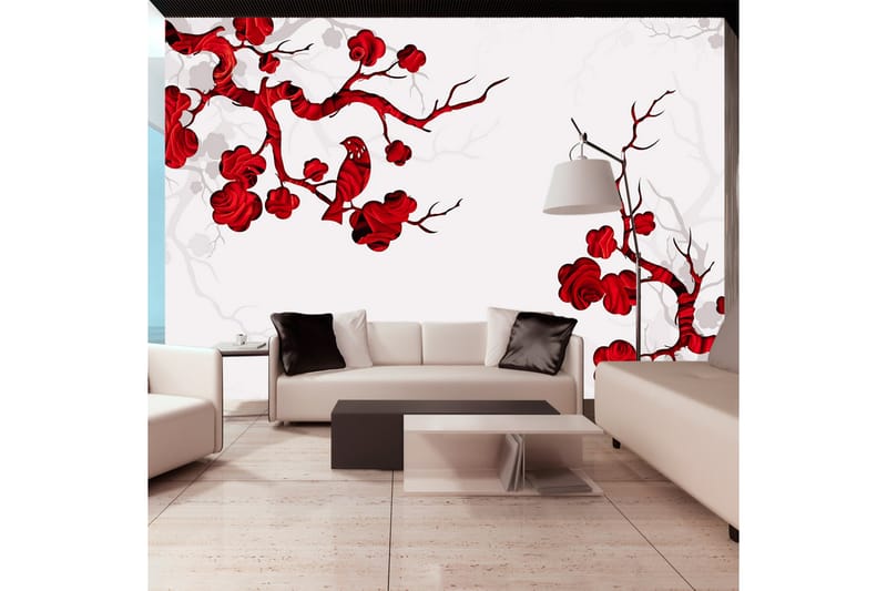 Fototapet Red Bush 250x175, Artgeist sp. z o. o.