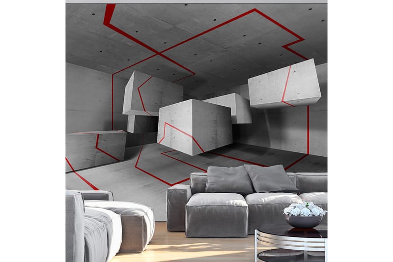 Fototapet Red Trail 200x140, Artgeist sp. z o. o.