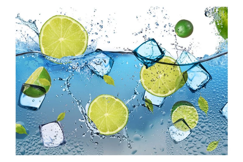 Fototapet Refreshing Lemonade 300x210 - Artgeist sp. z o. o. - Innredning - Veggdekorasjon - Tapeter - Fototapeter
