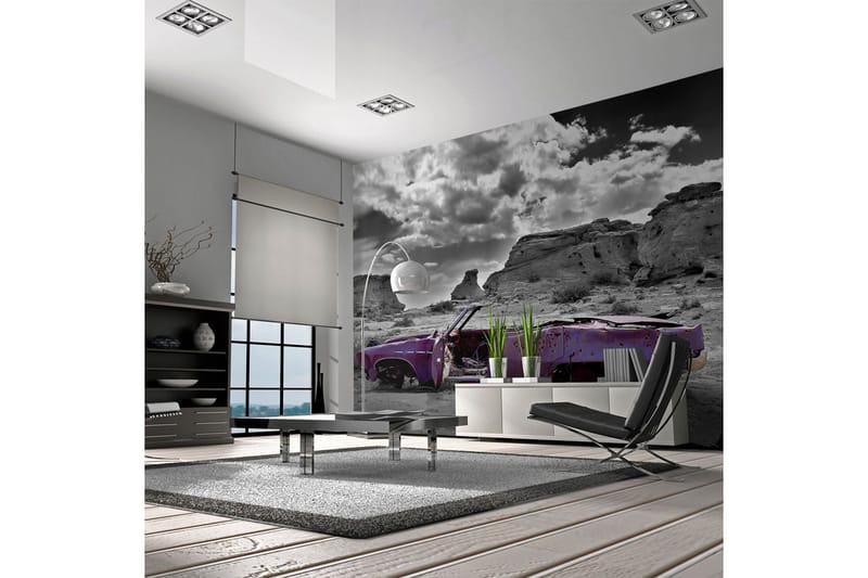 Fototapet Retro Bil Colorado Desert 300x231 - Artgeist sp. z o. o. - Innredning - Veggdekorasjon - Tapeter - Fototapeter