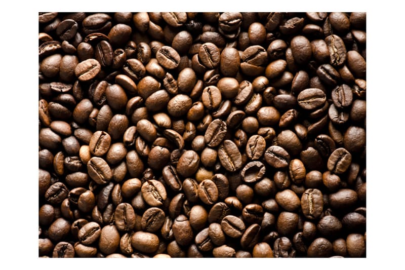 Fototapet Roasted Coffee Beans 350x270 - Artgeist sp. z o. o. - Innredning - Veggdekorasjon - Tapeter - Fototapeter