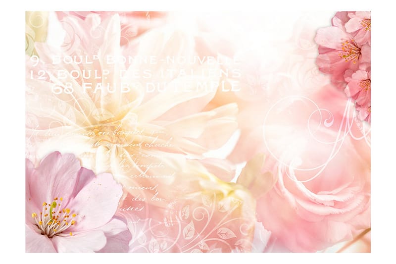 Fototapet Romantic Message 200x140 - Artgeist sp. z o. o. - Innredning - Veggdekorasjon - Tapeter - Fototapeter