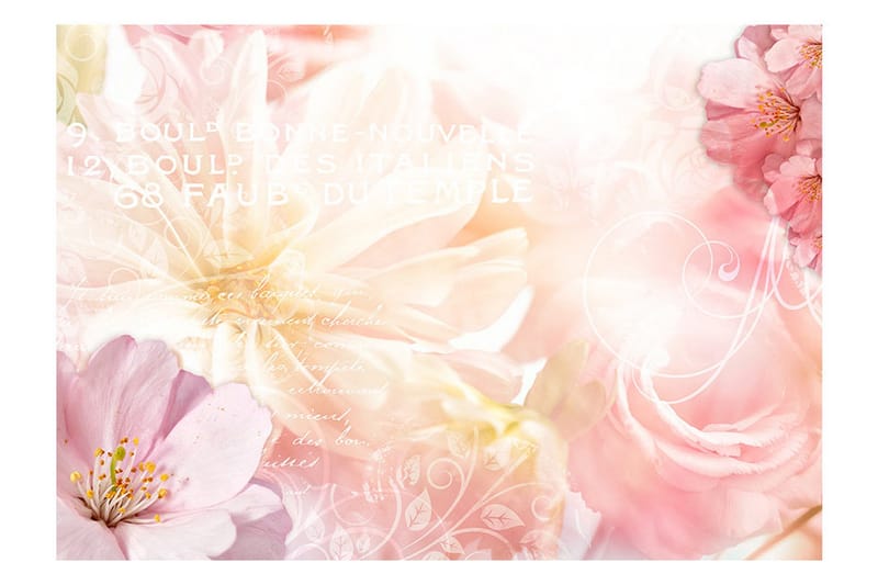 Fototapet Romantic Message 200x140 - Artgeist sp. z o. o. - Innredning - Veggdekorasjon - Tapeter - Fototapeter