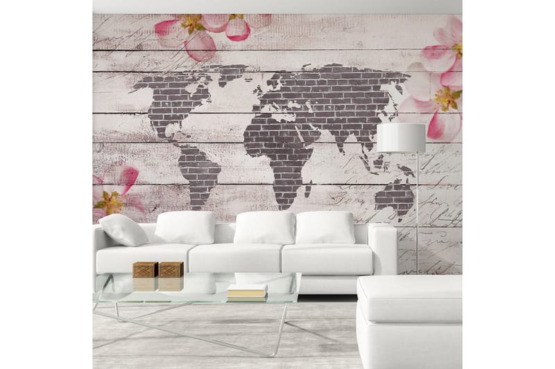 Fototapet Romantic World 100x70, Finnes i flere størrelser