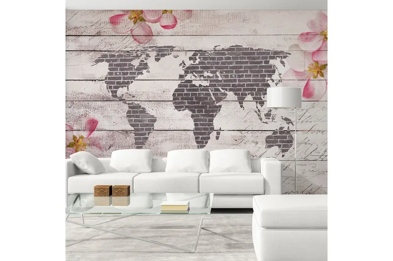 Fototapet Romantic World 150x105, Finnes i flere størrelser